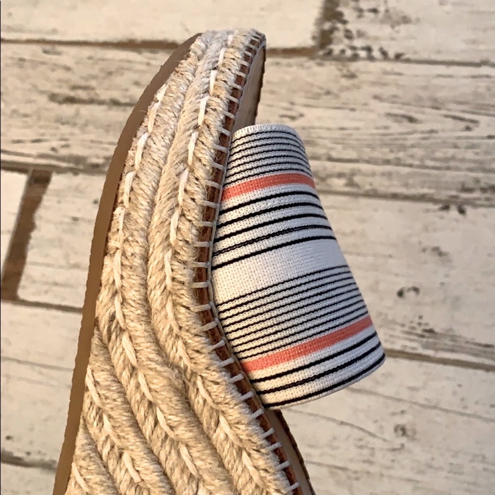 🏝️EUC Dolce Vita Jute Platform w/ Canvas Mule 8.5